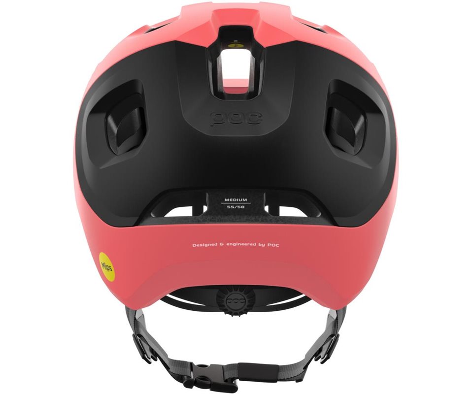 Poc Cykelhjälm Axion Race Mips Ammolite Coral/Uranium Black Matt