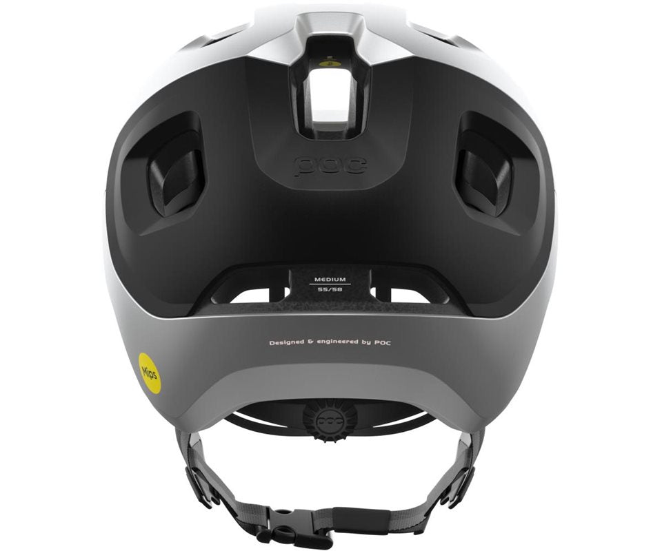 Poc Cykelhjälm Axion Race Mips Uranium Black/Argentite Silver Matt