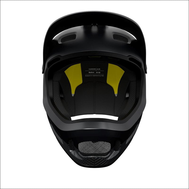 Poc MTB Hjälm Coron Air Carbon Mips Carbon Black
