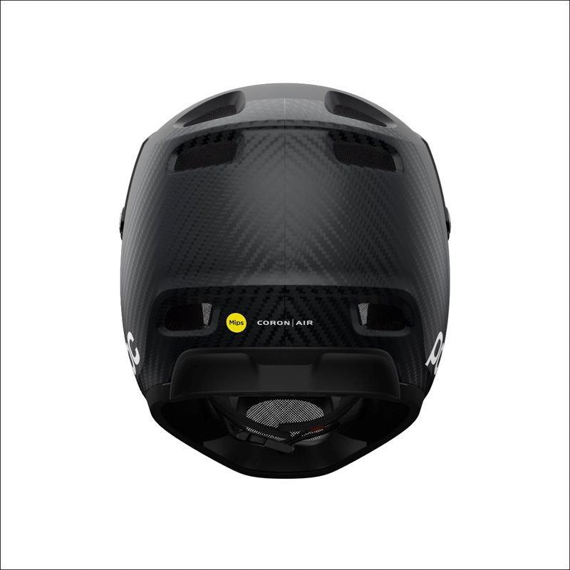 Poc MTB Hjälm Coron Air Carbon Mips Carbon Black