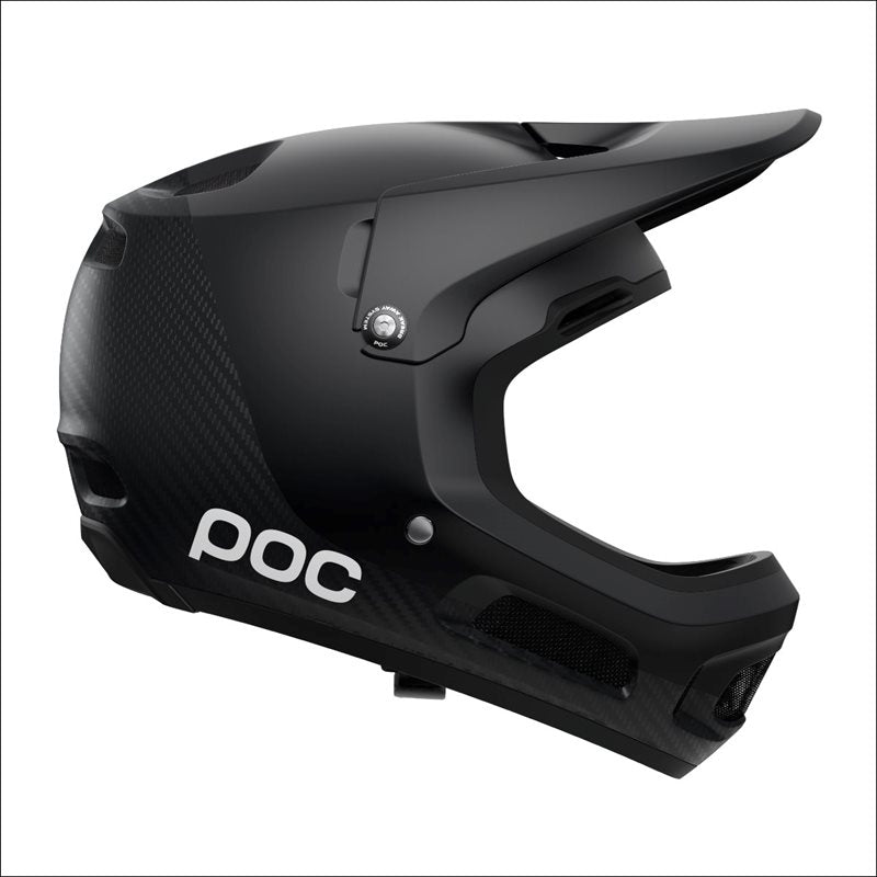 Poc MTB Hjälm Coron Air Carbon Mips Carbon Black
