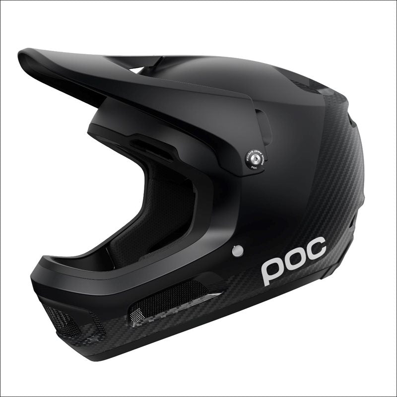 Poc MTB Hjälm Coron Air Carbon Mips Carbon Black