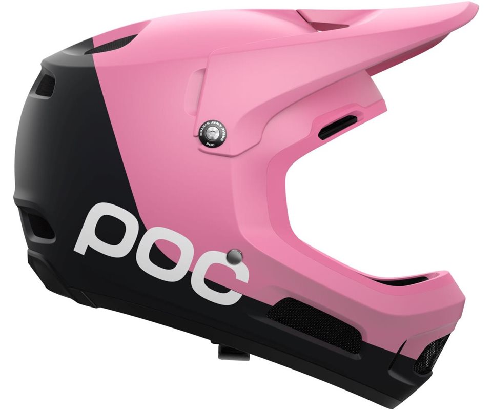 Poc MTB Hjälm Coron Air Mips Actinium Pink/Uranium Black Matt