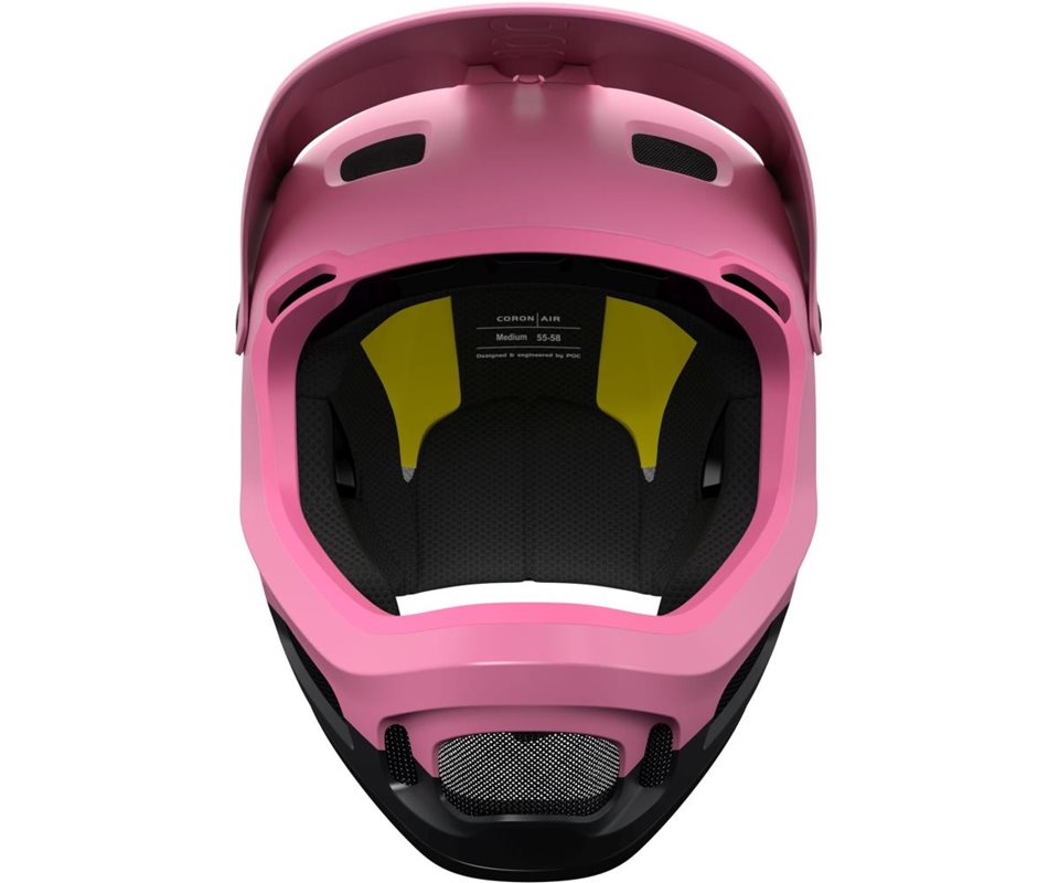 Poc MTB Hjälm Coron Air Mips Actinium Pink/Uranium Black Matt