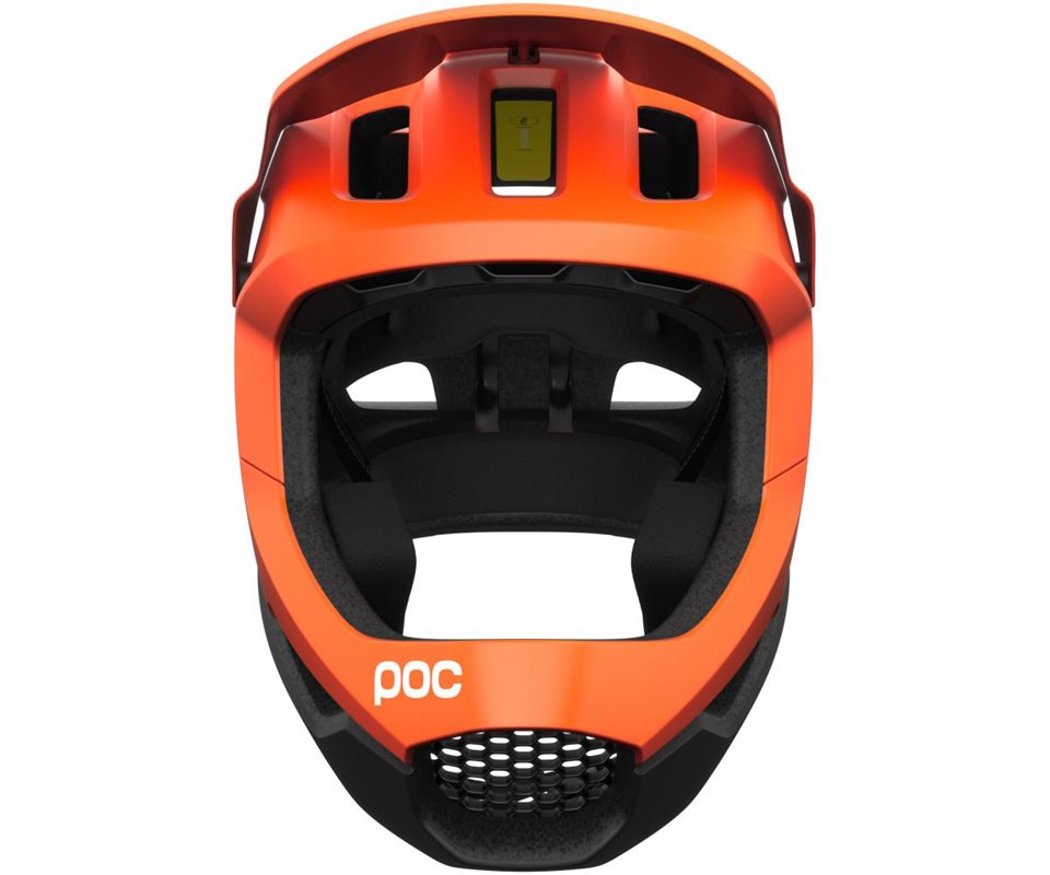 Poc MTB Hjälm Otocon Race Mips Fluorescent Orange Avip/Uranium Bla