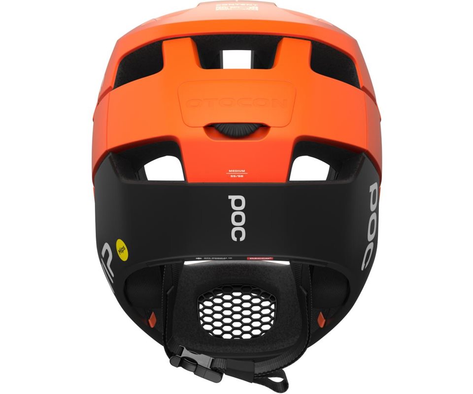 Poc MTB Hjälm Otocon Race Mips Fluorescent Orange Avip/Uranium Bla
