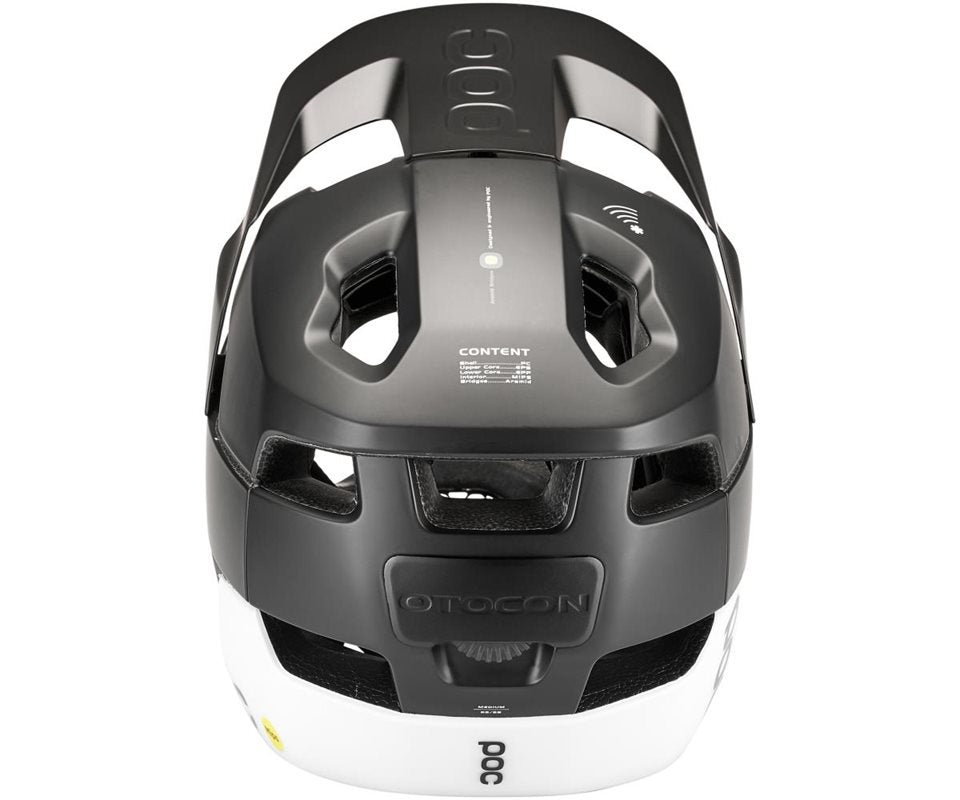 Poc MTB Hjälm Otocon Race Mips Uranium Black/Hydrogen White Matt