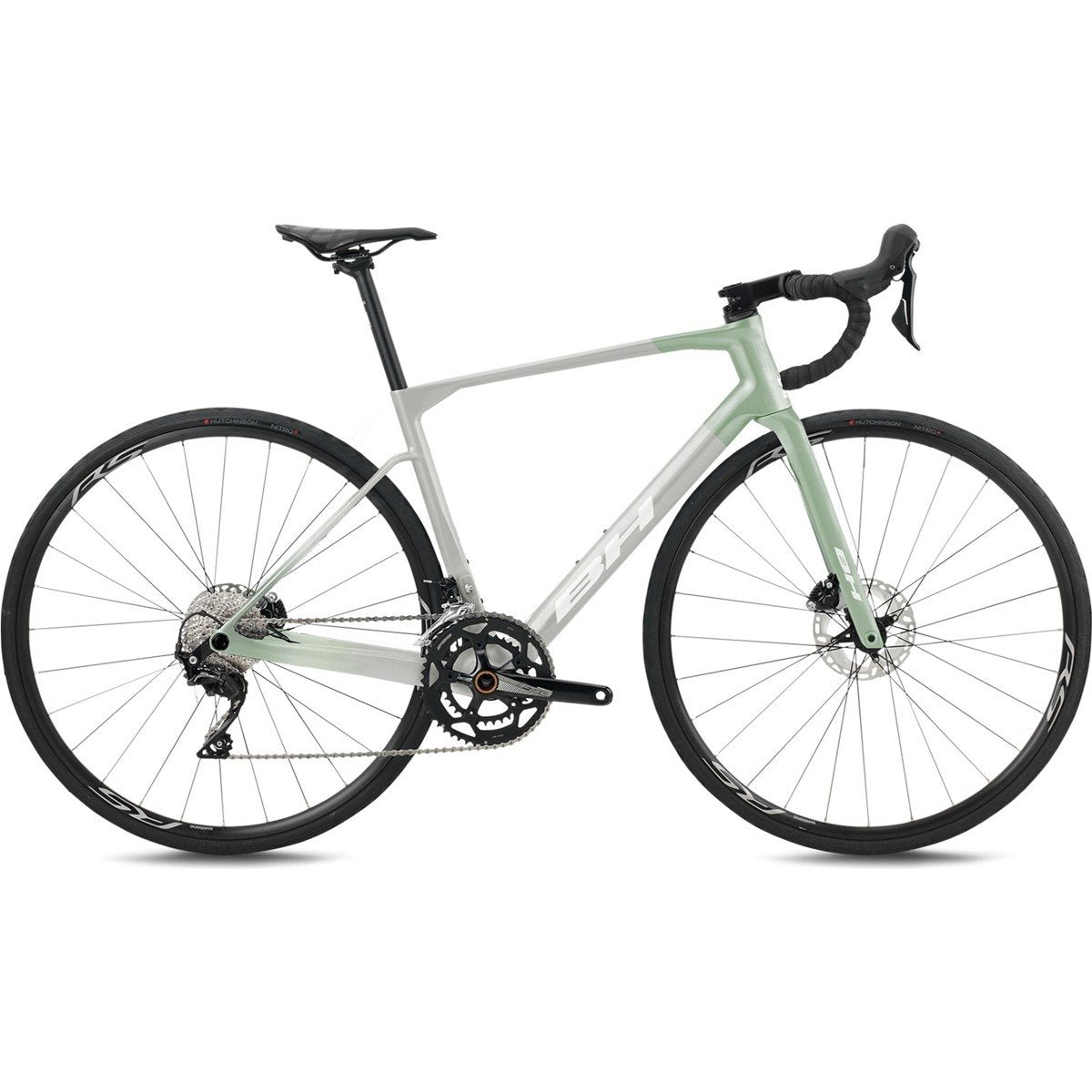 Racercykel allround BH Sl1 3.5 Light Grey/White/Lime