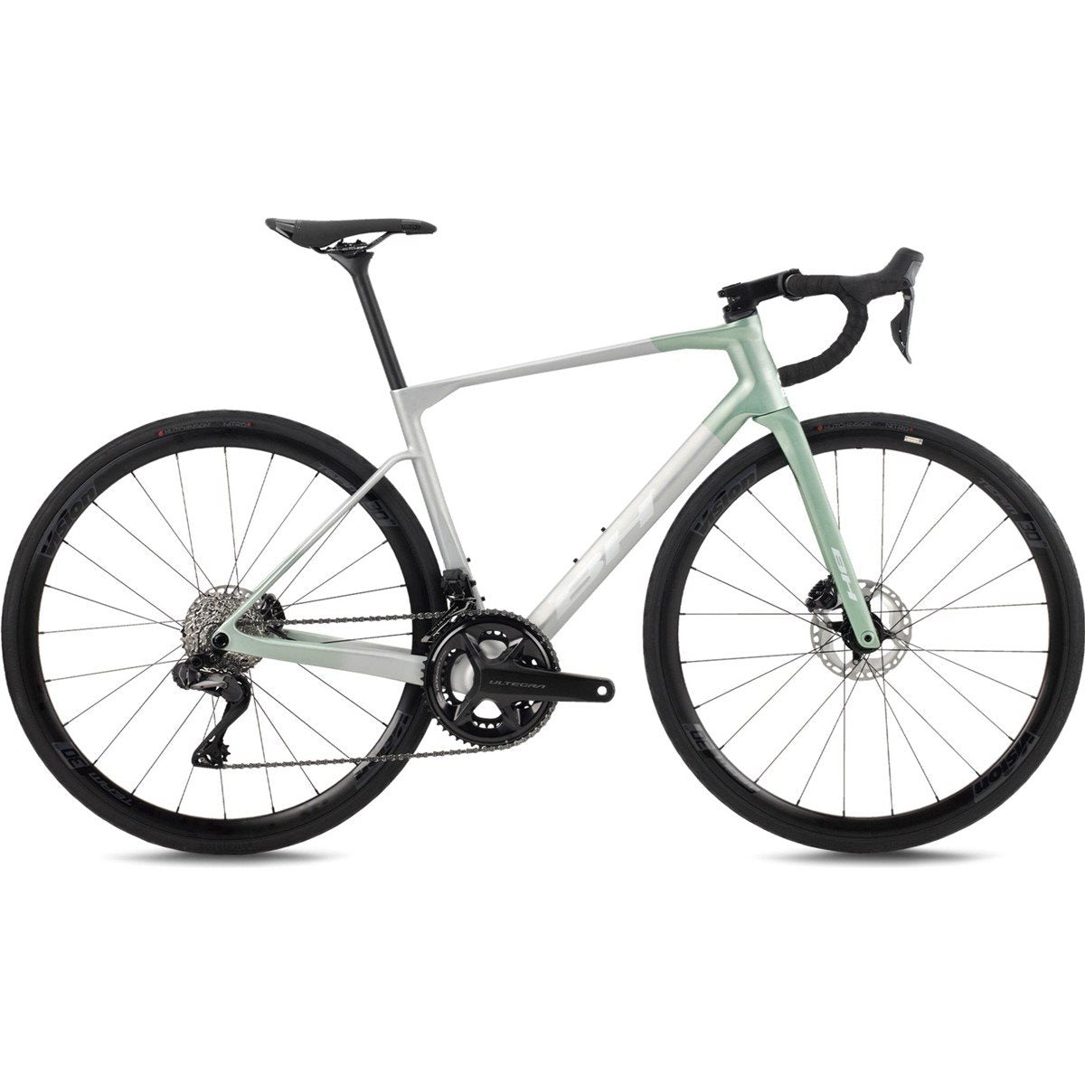 Racercykel allround BH Sl1 4.5 Light Grey/White/Lime