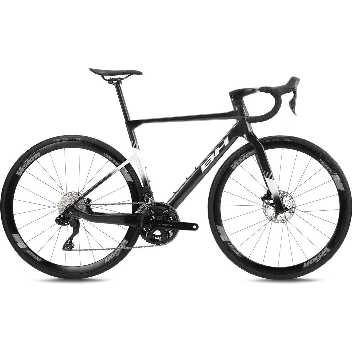 Racercykel allround BH Ultralight Evo II 6.0 Black/White/White
