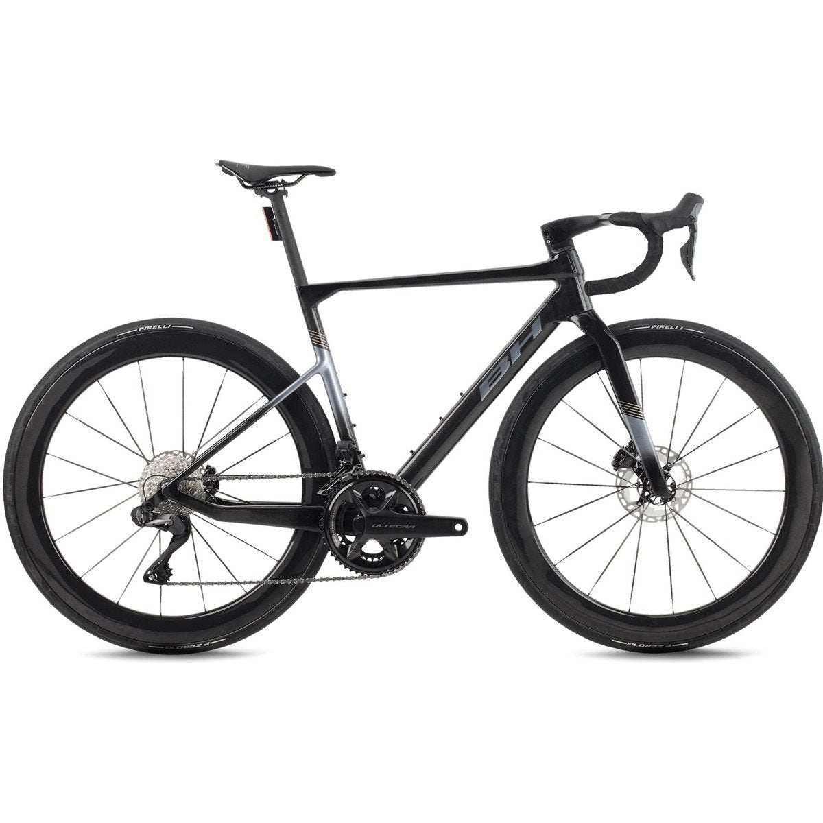 Racercykel allround BH Ultralight Evo II 8.0 Black/Dark Grey/Dark Grey