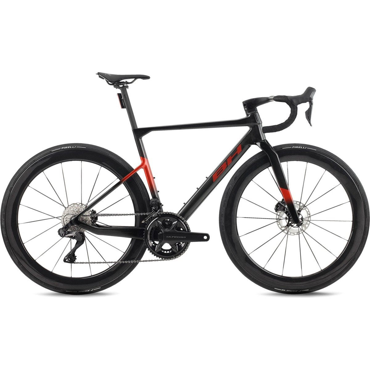 Racercykel allround BH Ultralight Evo II 8.0 Black/Red/Red