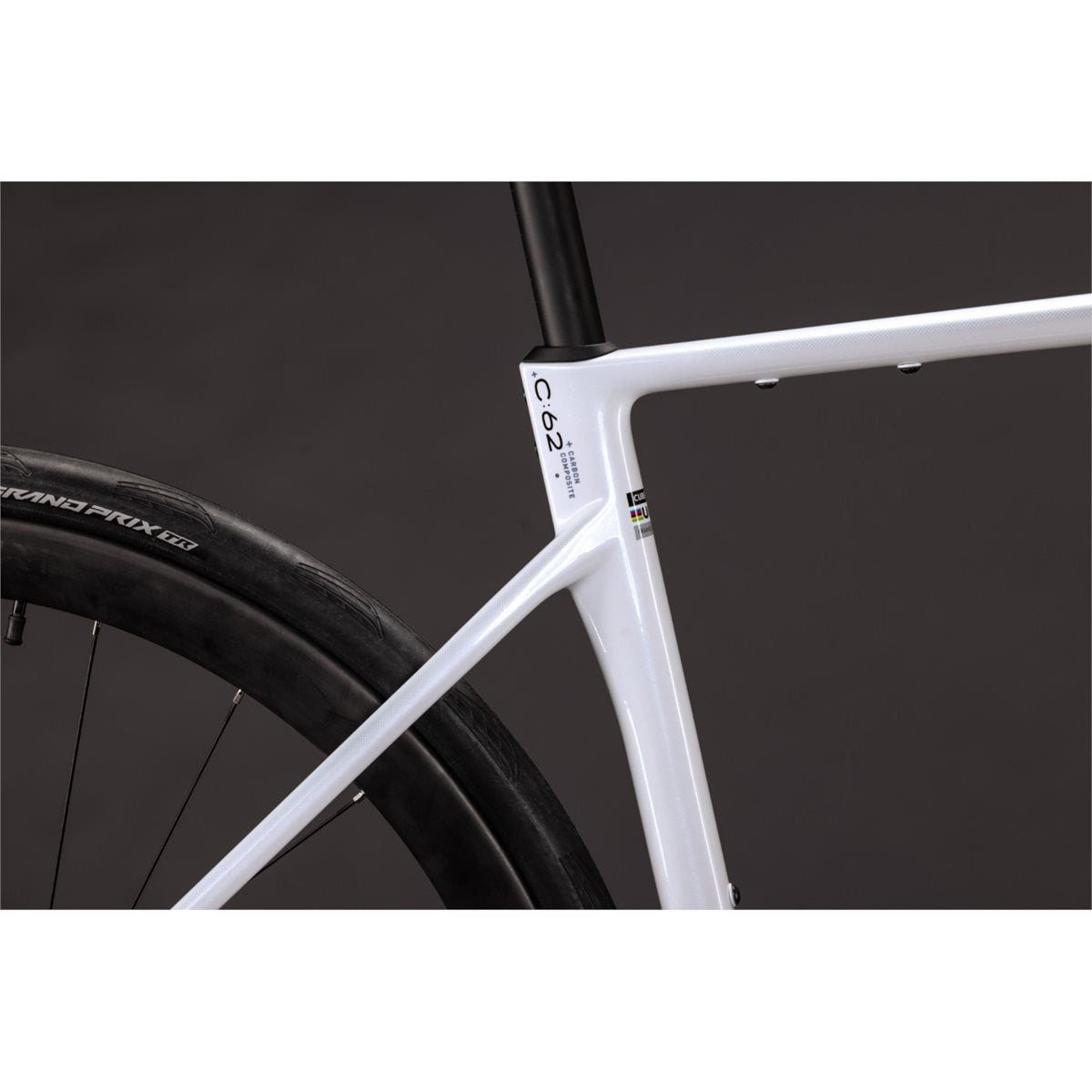 Racercykel allround Cube Attain C:62 SLX Metallicwhite/Black