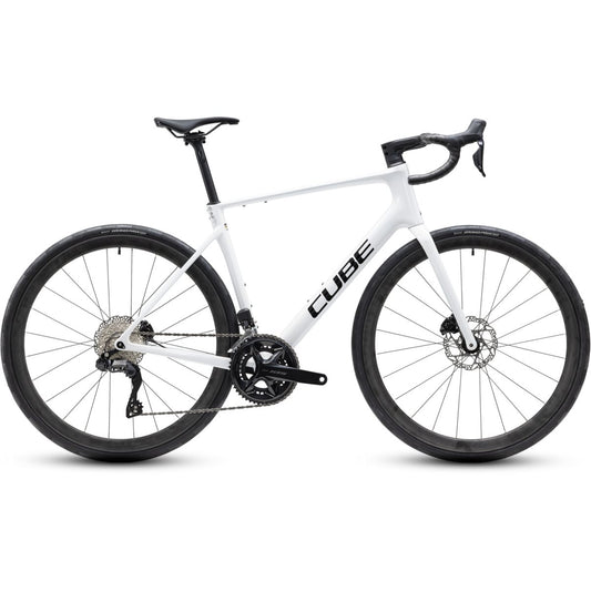 Racercykel allround Cube Attain C:62 SLX Metallicwhite/Black