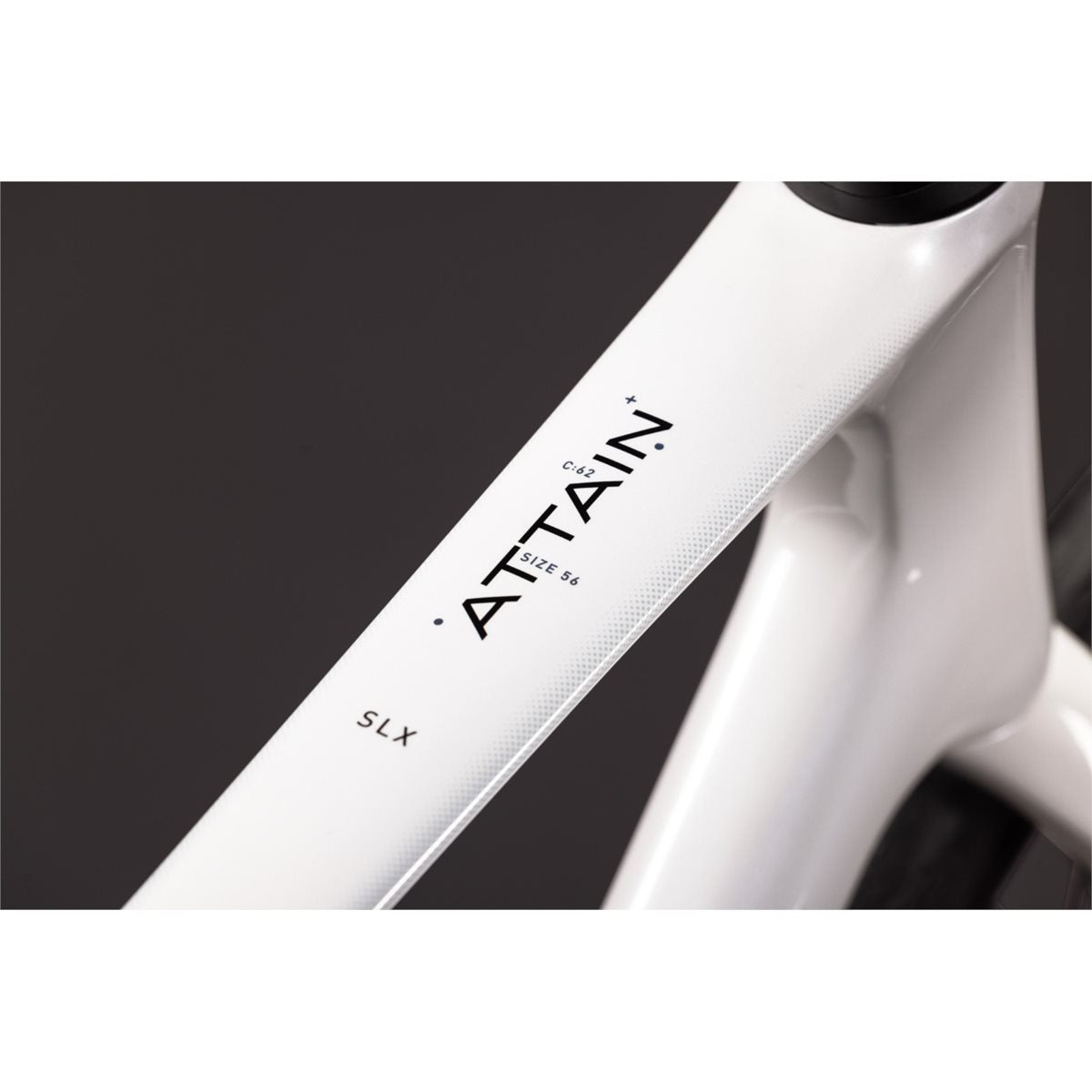 Racercykel allround Cube Attain C:62 SLX Metallicwhite/Black