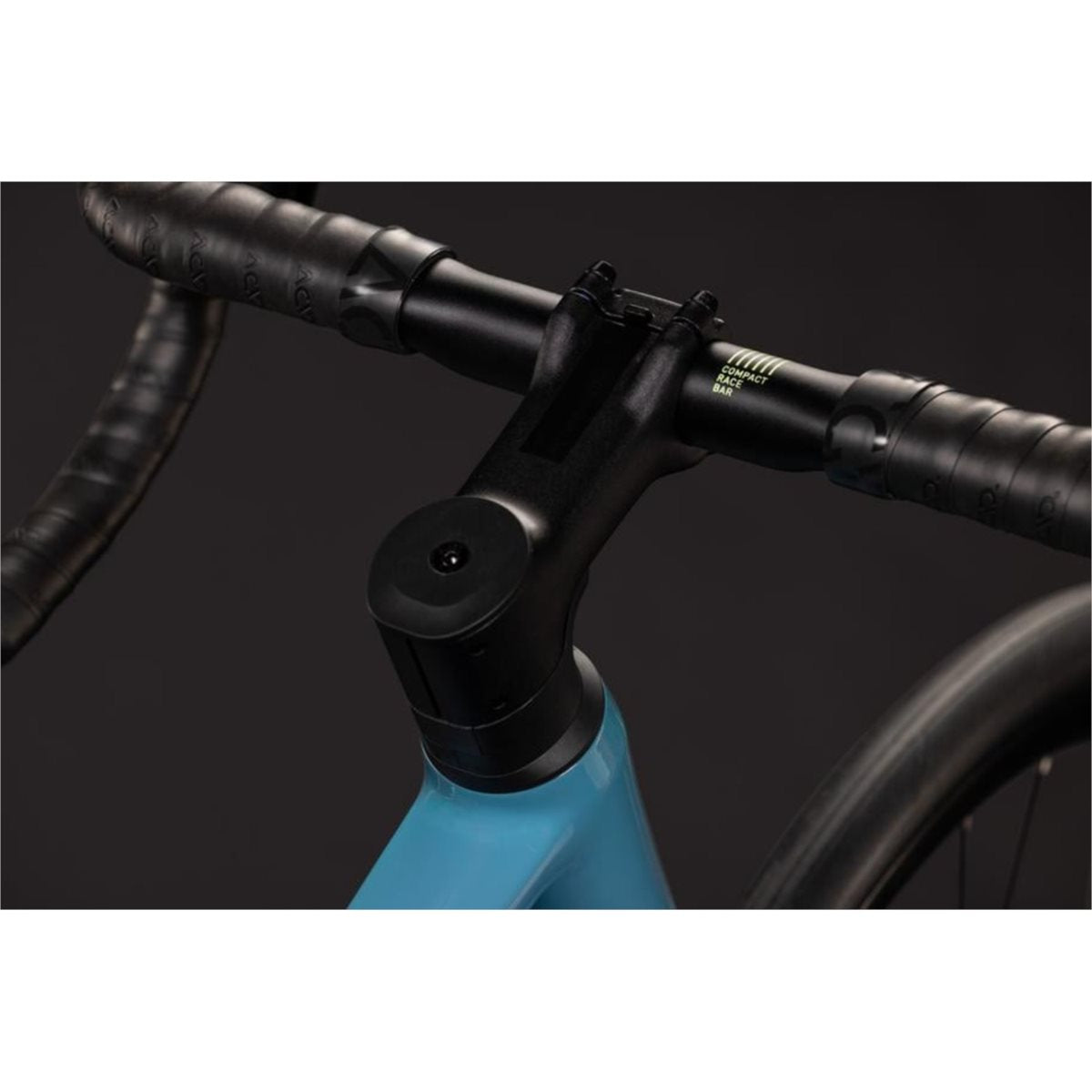Racercykel allround Cube Attain Pro Surfblue/Black