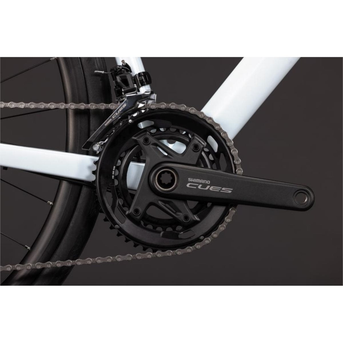 Racercykel allround Cube Attain Race Glacier/Black