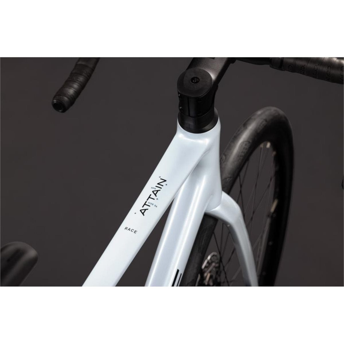 Racercykel allround Cube Attain Race Glacier/Black