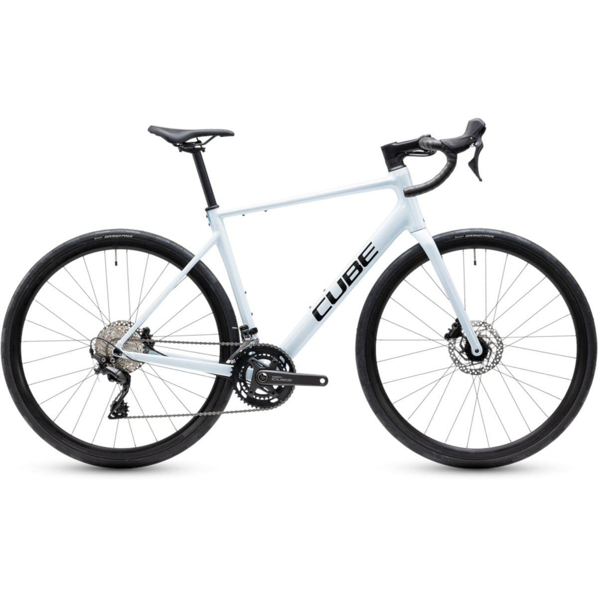 Racercykel allround Cube Attain Race Glacier/Black