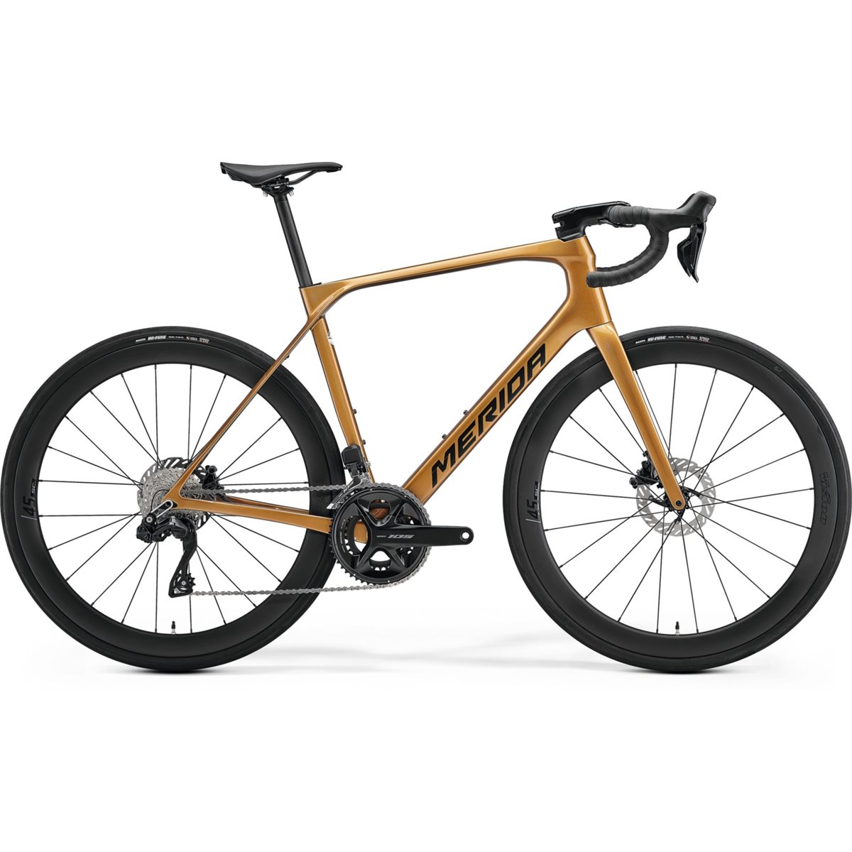 Racercykel allround Merida Scultura Endurance 6000 Mineral Gold/Black