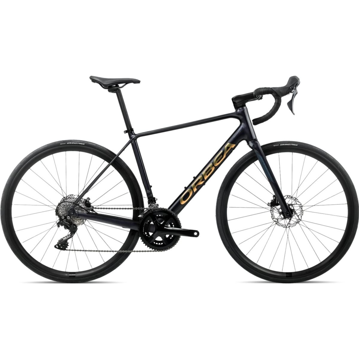 Racercykel allround Orbea Avant H40 Diamond Black/Titan Gold