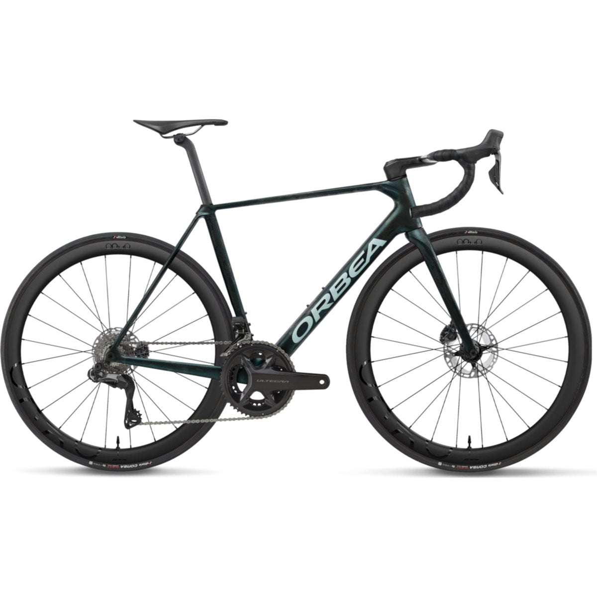 Racercykel allround Orbea Orca M20iTeam Escape Green/Carbon Matt