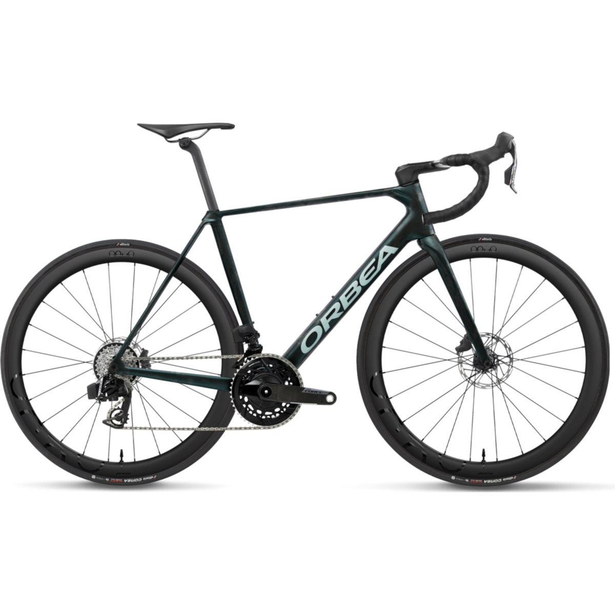 Racercykel allround Orbea Orca M21eTeam Escape Green/Carbon Matt