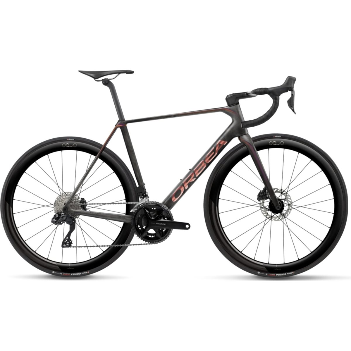 Racercykel allround Orbea Orca M30i LTD PWR Diamond Carbon/Sunset Carbon