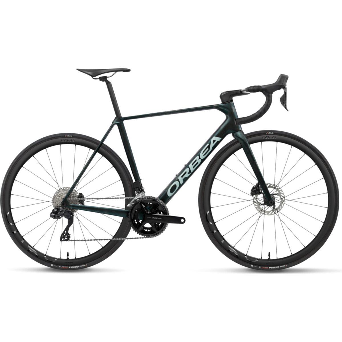 Racercykel allround Orbea Orca M35i Escape Green/Carbon Matt