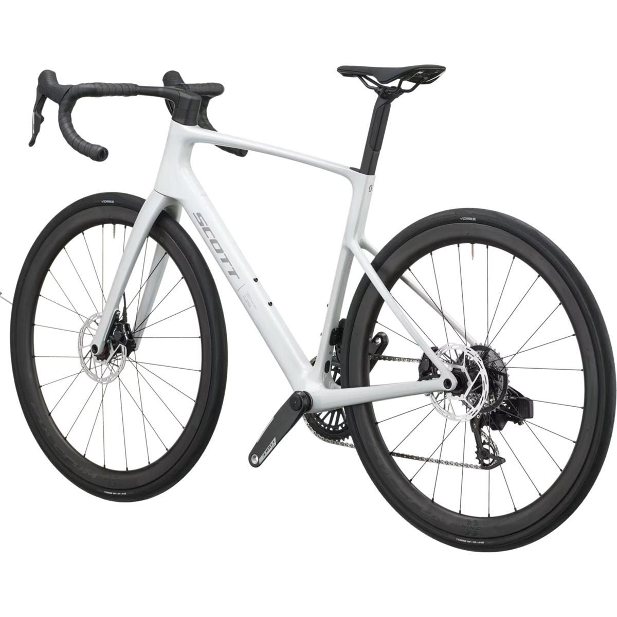 Racercykel allround Scott Addict 10 Rainbow White