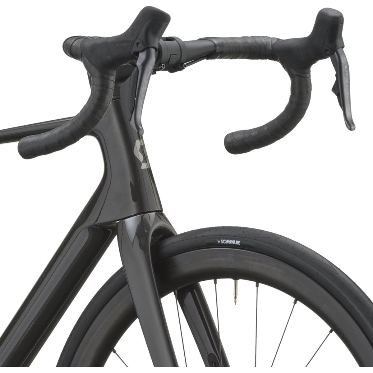Racercykel allround Scott Addict 20 Carbon Black