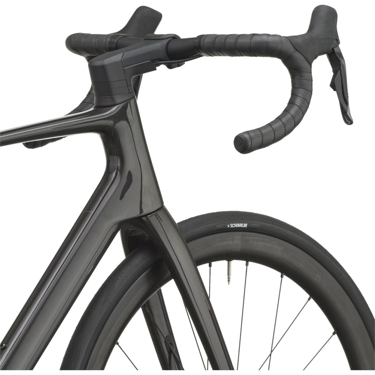 Racercykel allround Scott Addict 20 Carbon Black