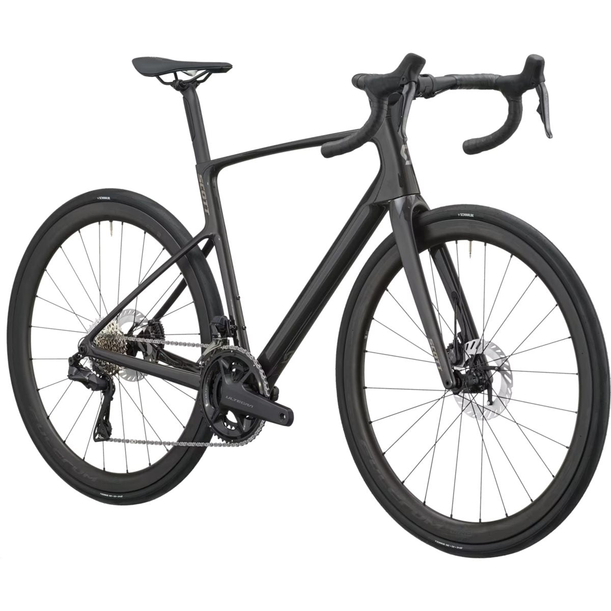 Racercykel allround Scott Addict 20 Carbon Black