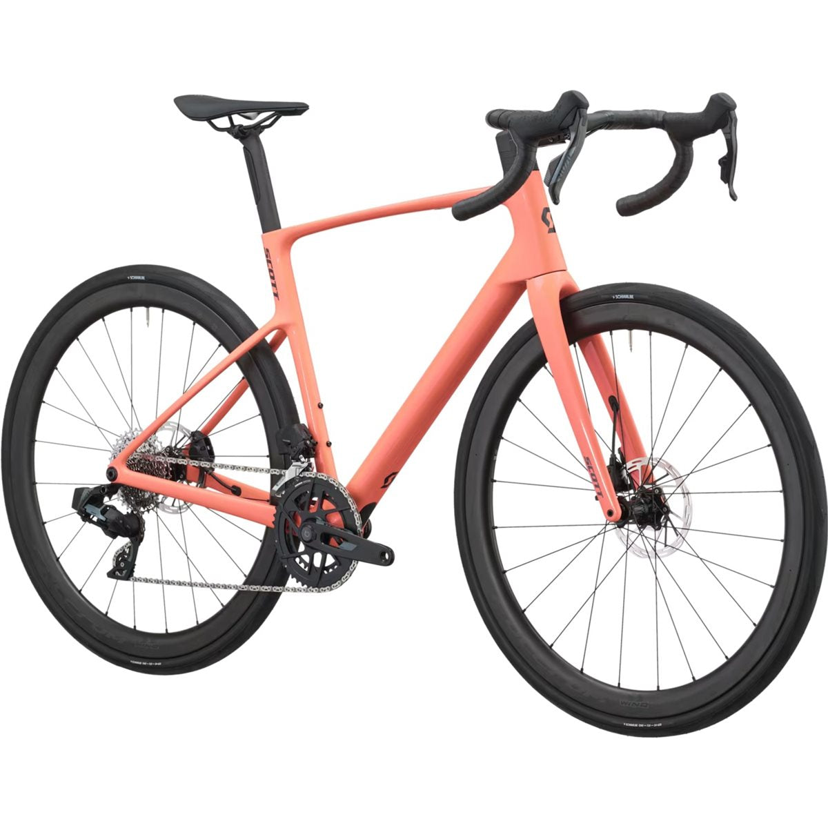 Racercykel allround Scott Addict 25 Peach Pink