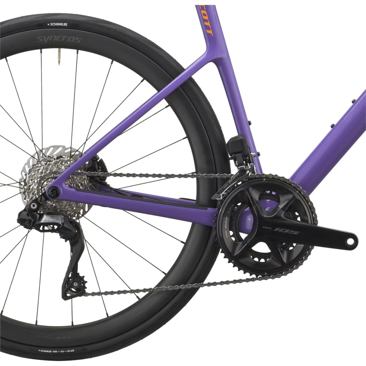 Racercykel allround Scott Addict 30 Nebula Purple