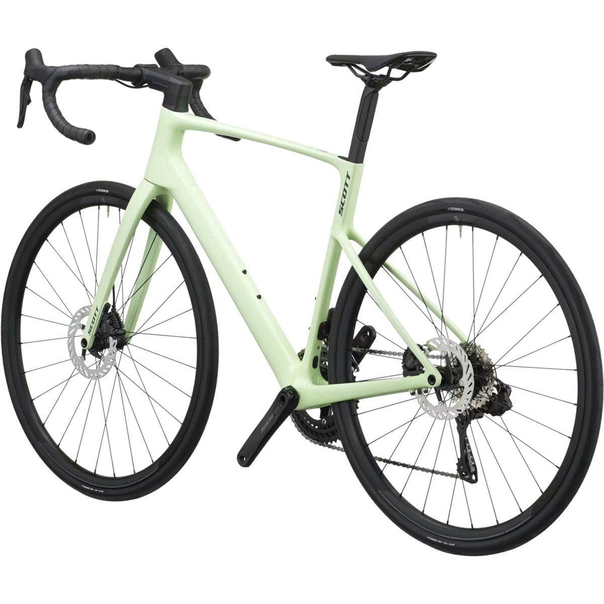 Racercykel allround Scott Addict 40 Cream Green