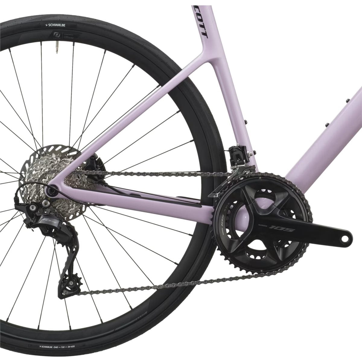 Racercykel allround Scott Addict 50 Mallow Pink