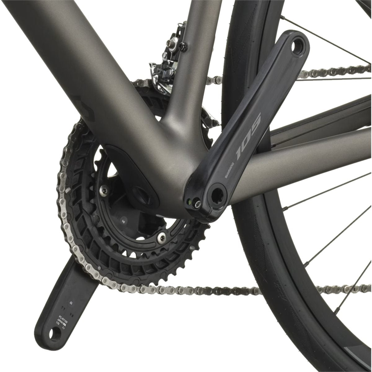 Racercykel allround Scott Addict 50 Tungsten Grey