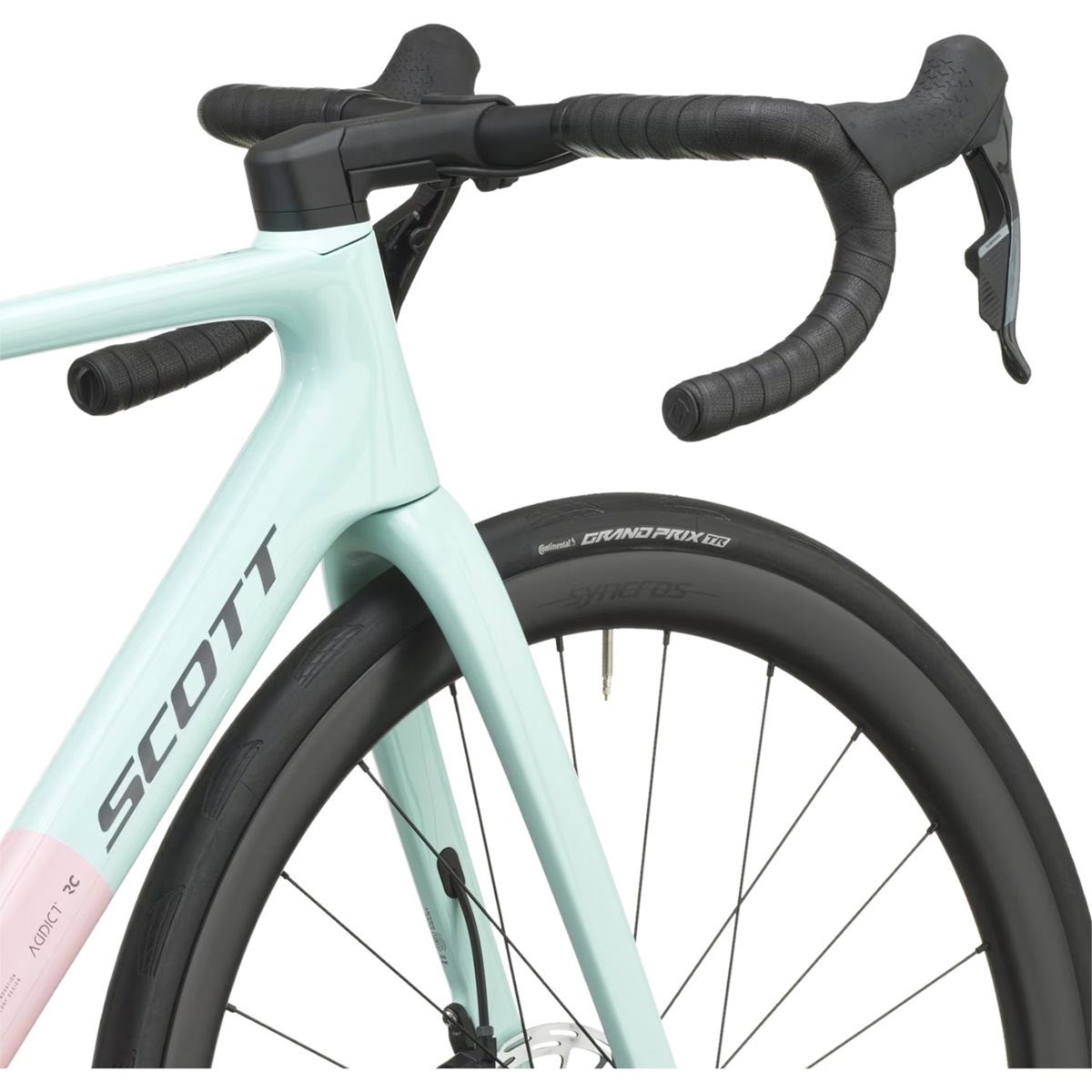 Racercykel allround Scott Addict RC 25 Gelato Blue/Gelato Pink