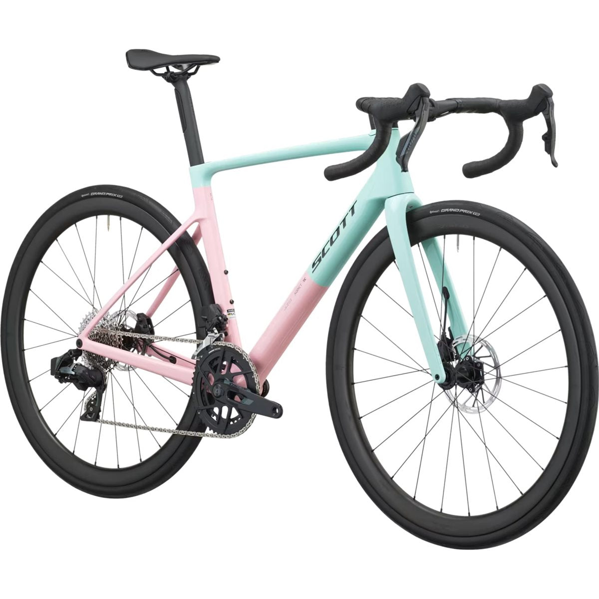 Racercykel allround Scott Addict RC 25 Gelato Blue/Gelato Pink