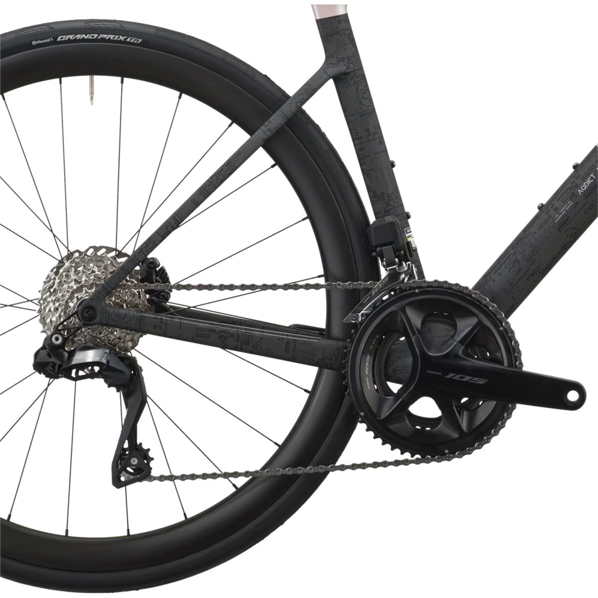 Racercykel allround Scott Addict RC 30 Champagne Pink/Carbon Black
