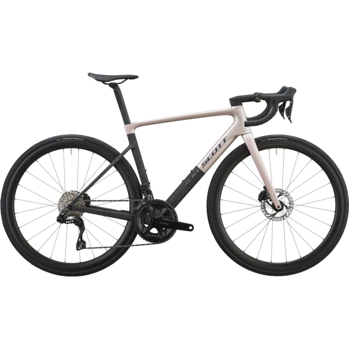 Racercykel allround Scott Addict RC 30 Champagne Pink/Carbon Black