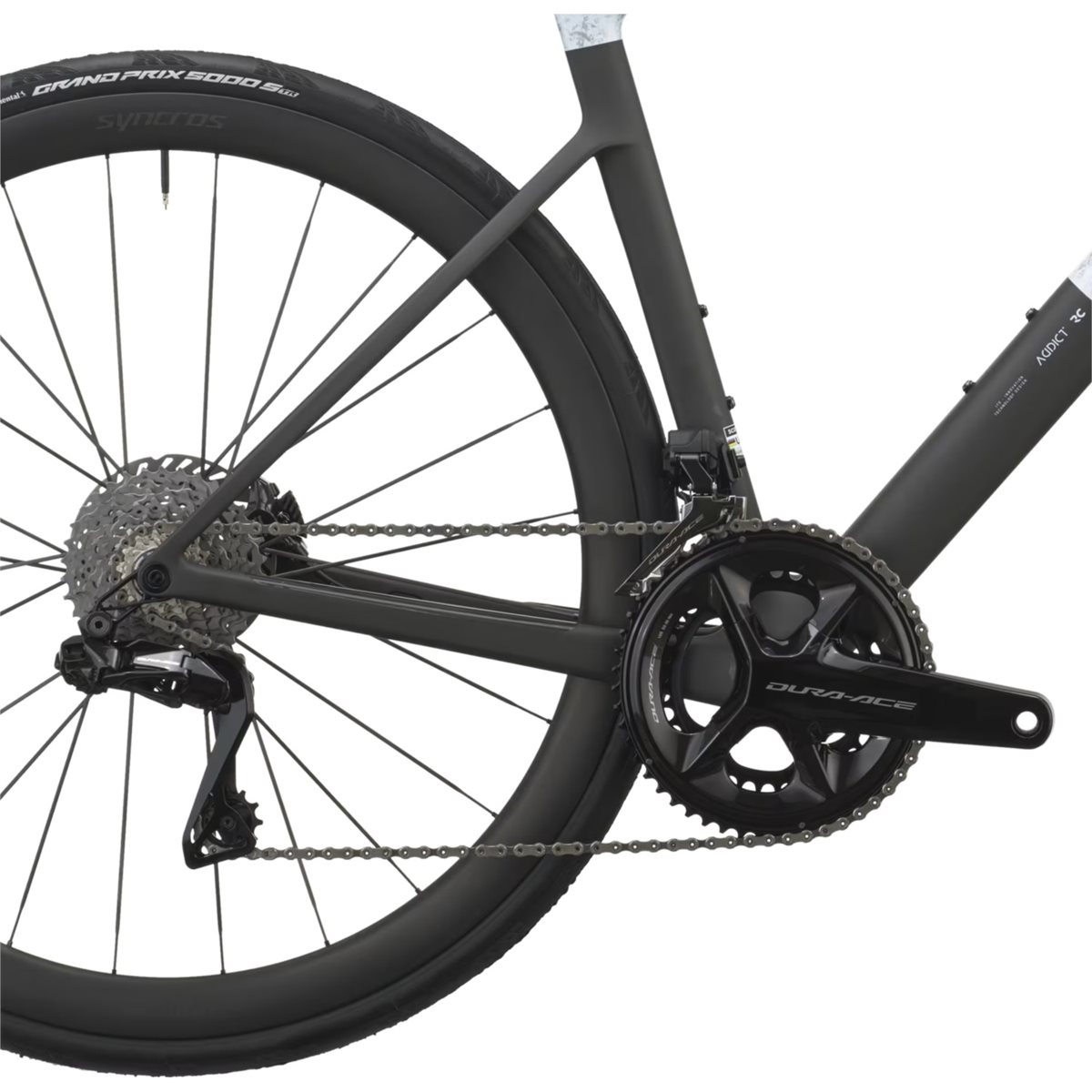Racercykel allround Scott Addict RC Pro Rush White/Carbon Black
