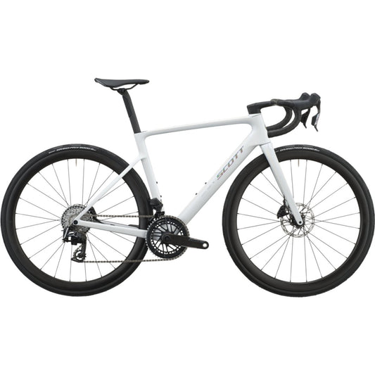 Racercykel allround Scott Addict RC Team Rainbow White