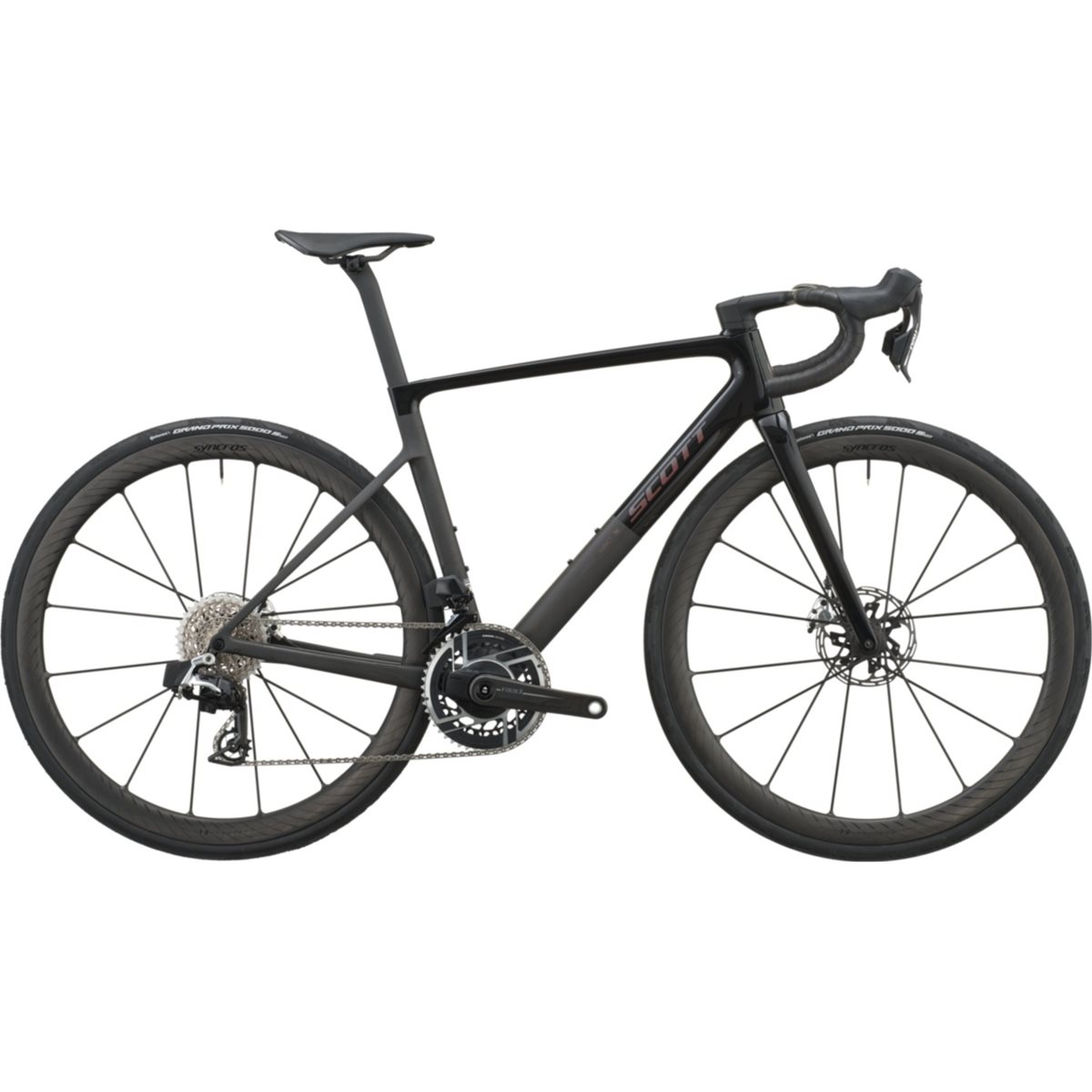 Racercykel allround Scott Addict RC Ultimate Piano Black/Carbon Black