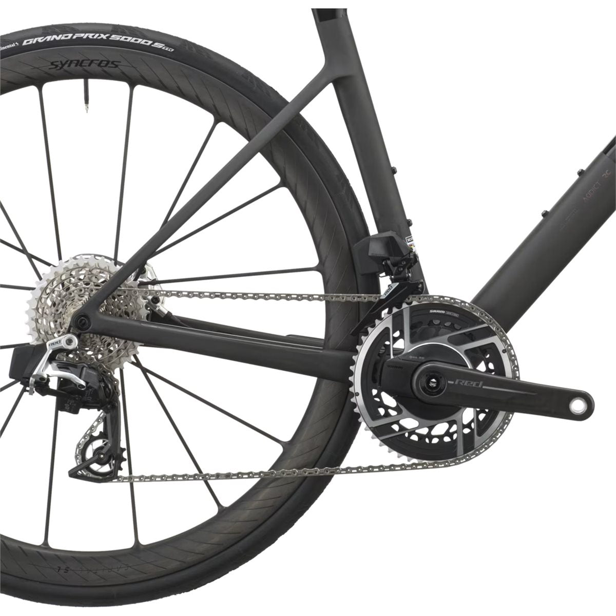 Racercykel allround Scott Addict RC Ultimate Piano Black/Carbon Black