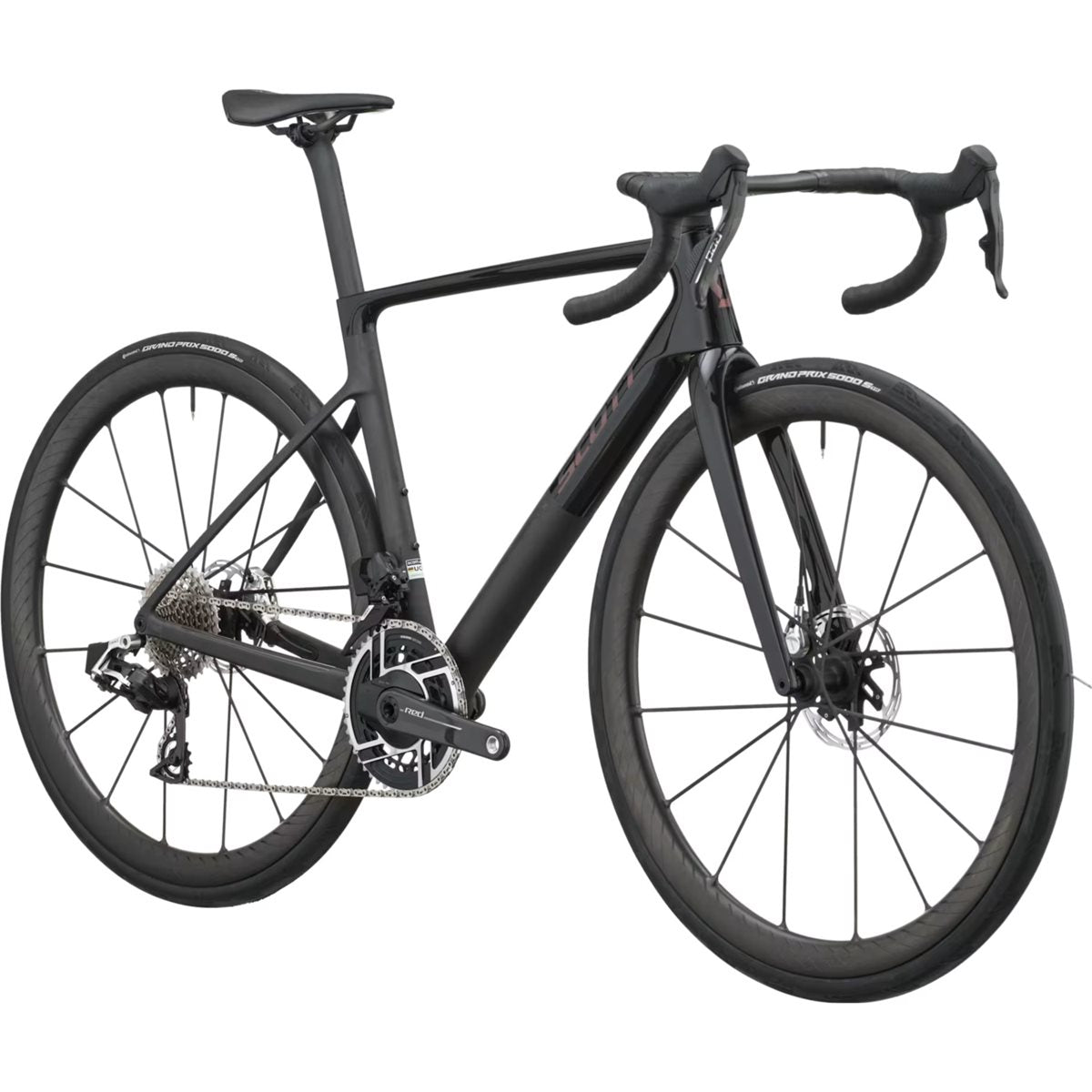 Racercykel allround Scott Addict RC Ultimate Piano Black/Carbon Black