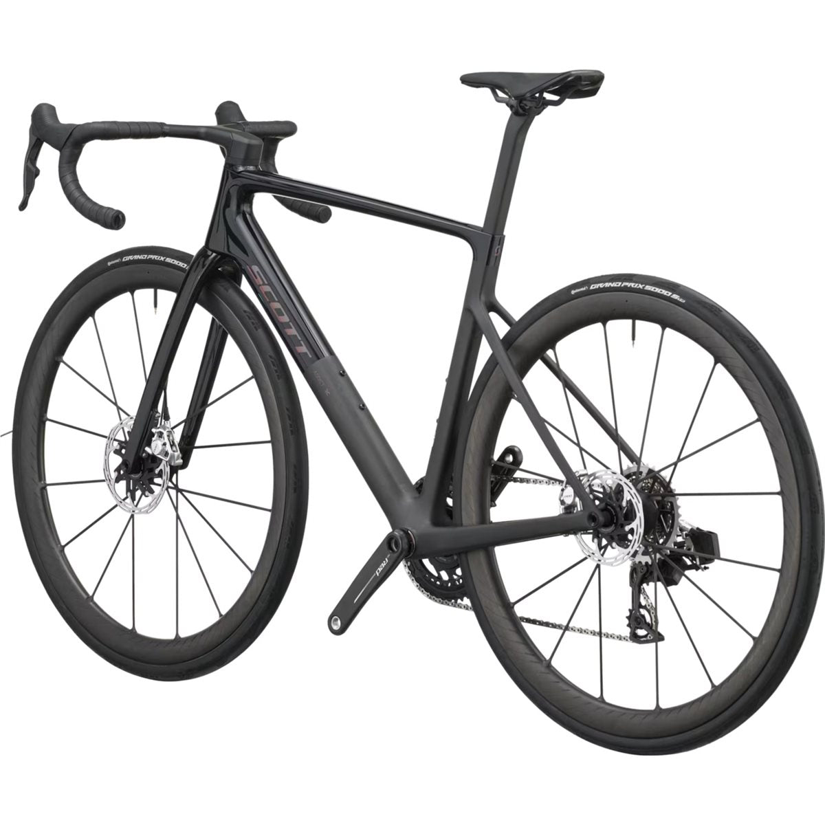 Racercykel allround Scott Addict RC Ultimate Piano Black/Carbon Black