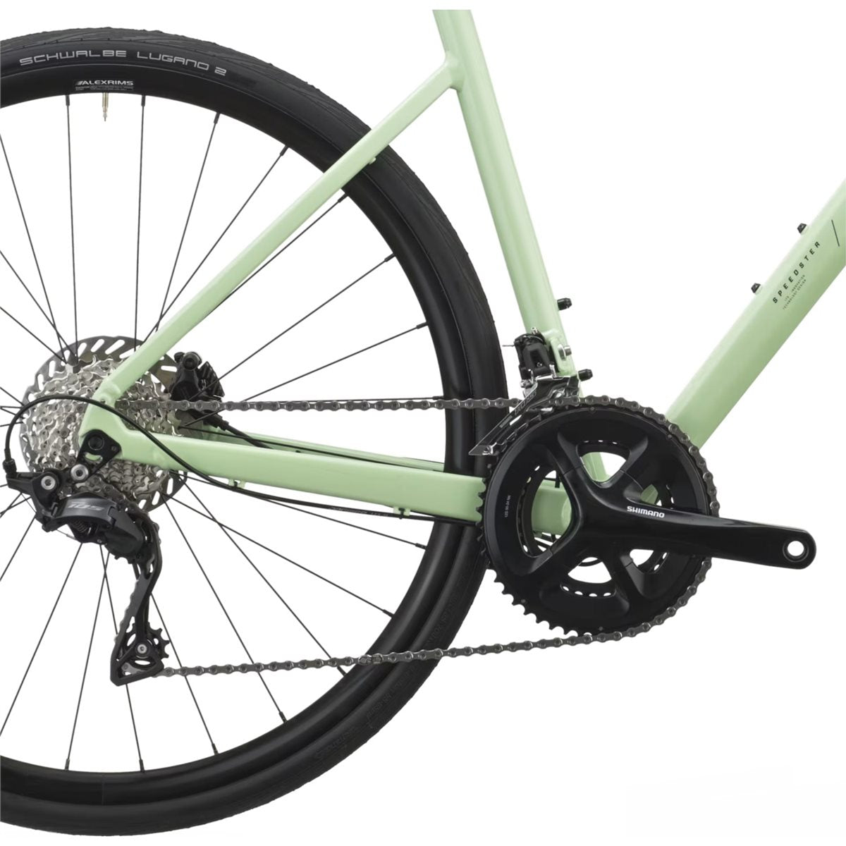 Racercykel allround Scott Speedster 10 Pastel Green