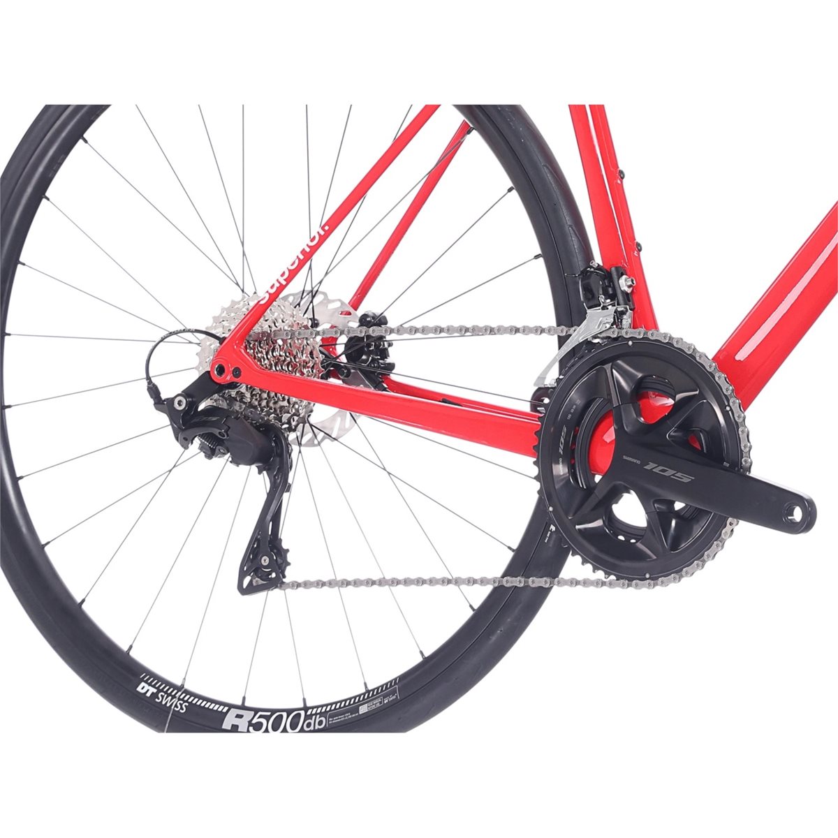 Racercykel allround Superior RR 9.4 Gloss Red/White